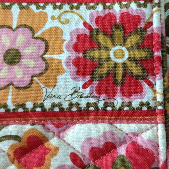 Vera Bradley "Folkloric" 3-piece set: Bag + Purse + Wallet - Picture 6 of 7